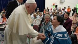 Viagem apostólica ao Canadá (Vatican Media)