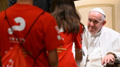 The Pope invites young Italians to make Christ their great friend