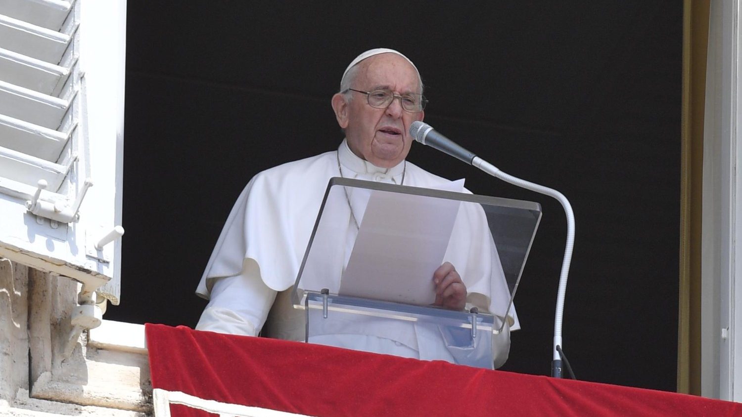 Papst: Die schmale Tür Jesu macht uns fähig, das wirkliche Leben willkommen zu heißen