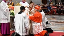 27. 08.2022: Consistoriul ordinar public de creare a noi cardinali (fotografie din arhivă)