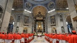 Cérémonie de consistoire le 27 août 2022 dans la basilique Saint-Pierre.