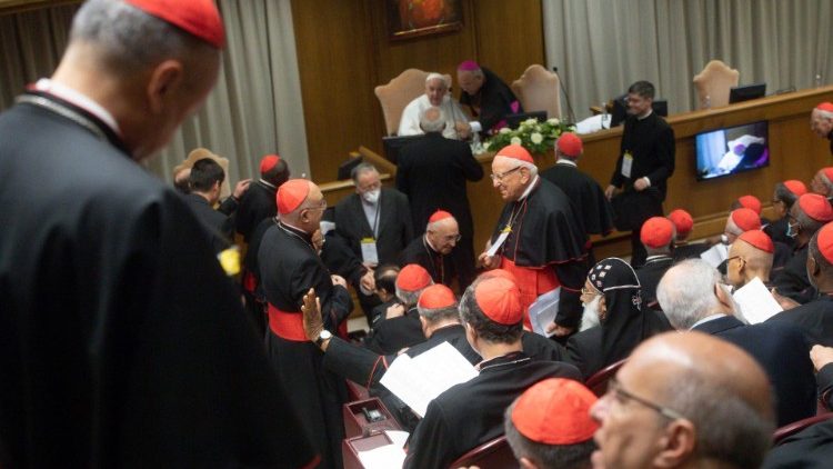 Curia Reform Meeting of the Cardinals in the Vatican
