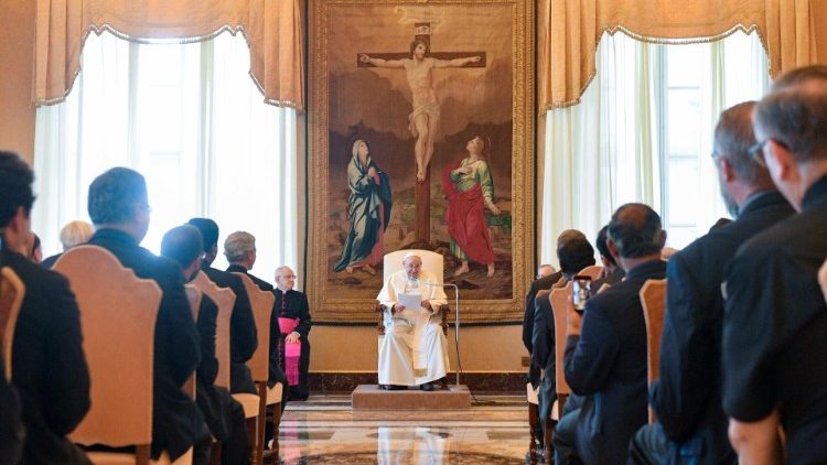 Audiência do Papa Francisco aos participantes do Capítulo Geral dos Padres de Schonstatt  (Vatican Media)