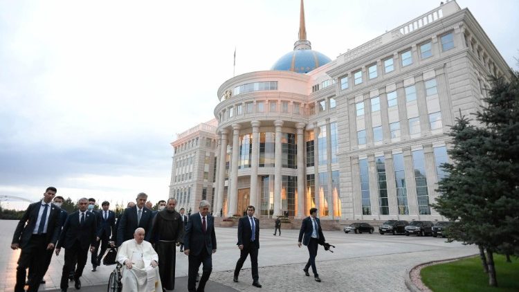 Papież w Kazachstanie