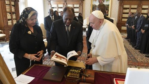 Le Pape François a reçu le président ivoirien Alassane Ouattara