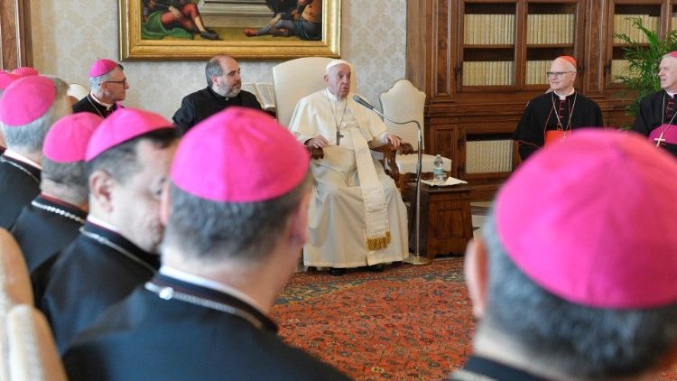 Bishops of Brazil with the Pope for their "ad Limina Apostolorum" visit
