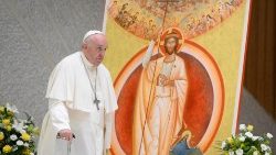 教宗接見天主教平安團體成員
