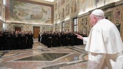 L'incontro di Papa Francesco ai partecipanti al Capitolo generale della Congregazione del Santissimo Redentore