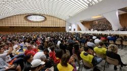 Jovens da Ação Católica italina em audiência com o Papa (Foto arquivo)