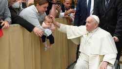 O encontro do Papa com os jovens da Ação Católica Italiana em 2022