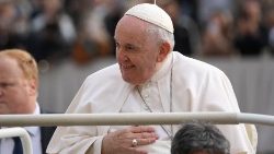 教皇フランシスコ　2022年11月9日の一般謁見　バチカン・聖ペトロ広場