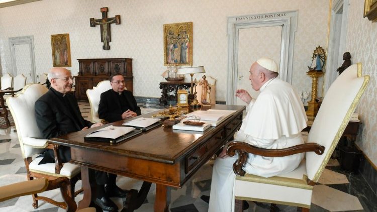 2022.11.28 Аудієнція Папи Франциска для проводу "Opus Dei"