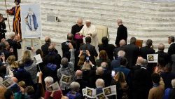 Papież Franciszek przyjął członków Chrześcijańskiego Ruchu Pracowników (Movimento Cristiano Lavoratori), 9 grudnia 2022 r.