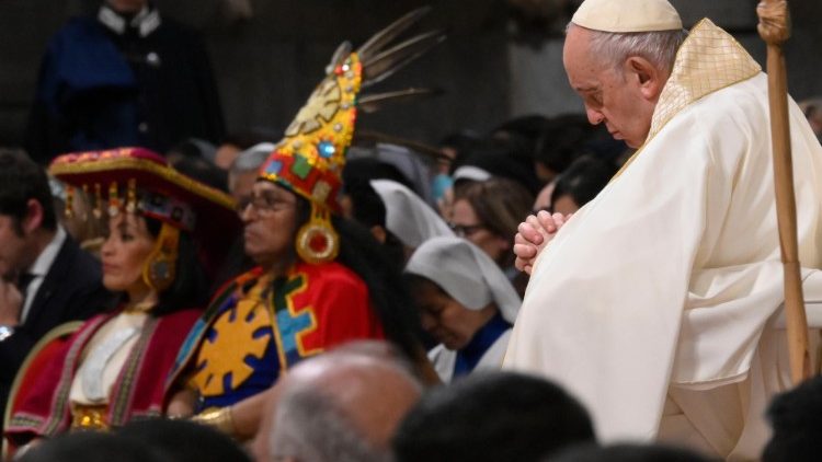 Eindrücke von der Messe mit Papst Franziskus