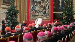 Spotkanie Papieża z Kurią Rzymską