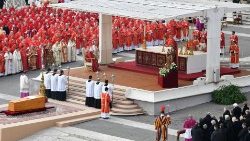 Requiem Mass for Pope Emeritus Benedict XVI in St. Peter's Square