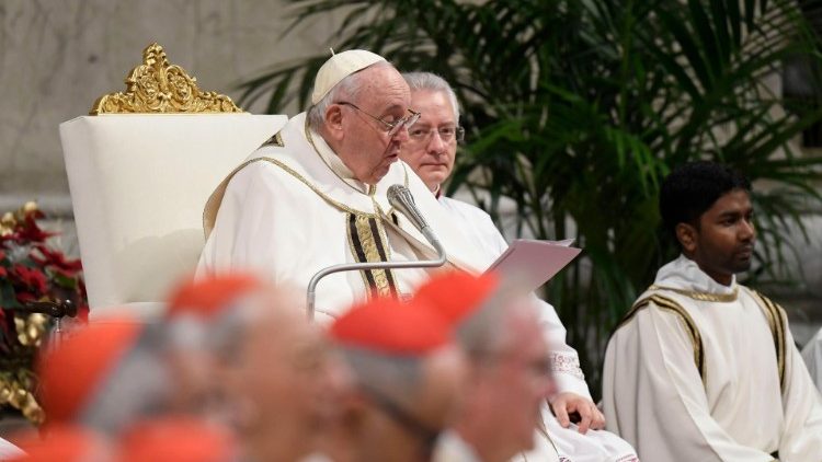 Папа Франциск на Святой Мессе праздника Богоявления (Ватикан, 6 января 2023 г.)