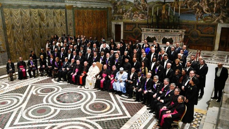 Pope Francis and the Ambassadors accredited to the Holy See