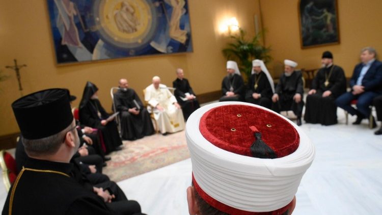 Papa Franjo s članovima Ukrajinskog vijeća crkava i vjerskih organizacija