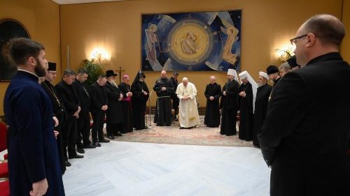Rezar juntos pela mãe Ucrânia, o pedido do Papa ao Conselho Pan-Ucraniano de Igrejas