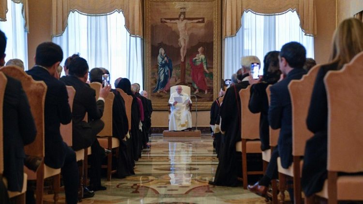 Die Audienz im Vatikan