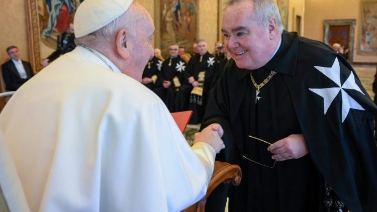 
                     El Papa a la Orden de Malta: Sigan adelante permaneciendo fieles a Cristo
                