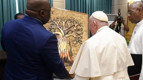«Boyei bolamu», le président Tshisekedi s'adresse au Pape François