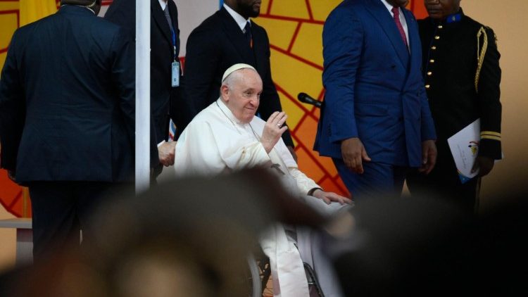 Il primo discorso di Papa Francesco nella Repubblica Democratica del Congo