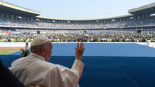 Wortlaut: Papst an Jugendliche und Katechisten in Kinshasa