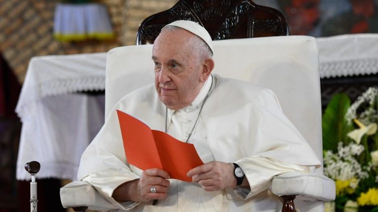 Papst Franziskus im Februar bei einer Auslandsreise