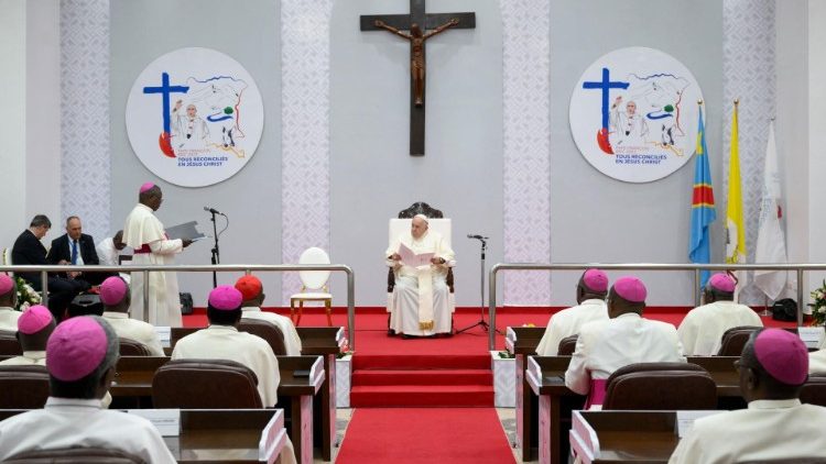 Spotkanie Papieża z kongijskimi biskupami