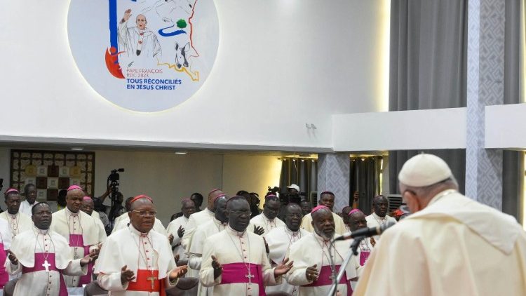 ĐTC gặp các Giám mục Congo