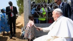  Highlights - 4 February 2023, Juba, Meeting with Bishops and Consecrated Persons, Pope Francis