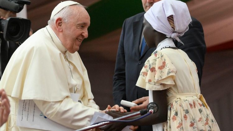 Highlights of Pope Francis' second day in South Sudan