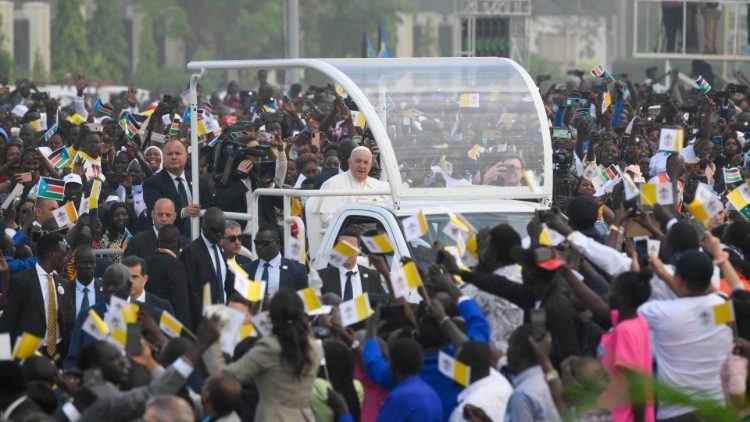Viagem Apostólica do Papa Francisco ao Sudão do Sul