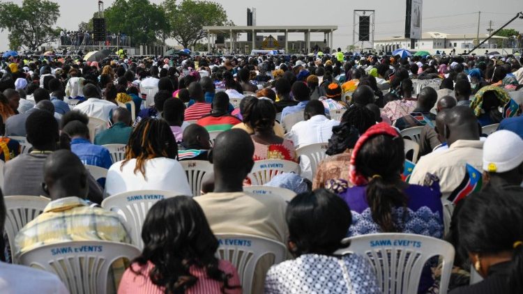 Santa Missa no Mausoléu de “John Garang” 