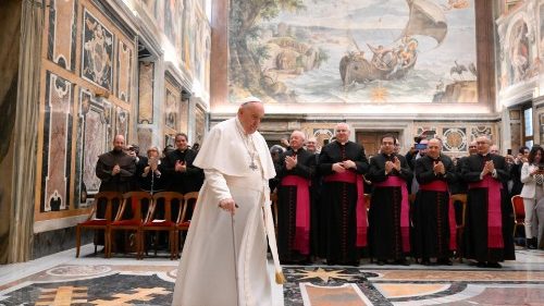 Le Pape invite les juristes à faire briller la vérité de la justice 