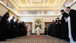 Il Papa riceve la delegazione di Monaci delle Chiese Ortodosse Orientali