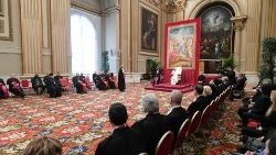 Il Papa in occasione dell’inaugurazione dell’anno giudiziario del Tribunale dello Stato della Città del Vaticano.