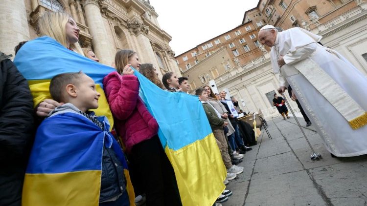 Papa Franjo s narodom Ukrajine 