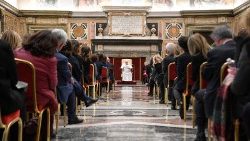 البابا يستقبل مدراء وموظفي المعهد الوطني الإيطالي للتأمين ضد حوادث العمل 