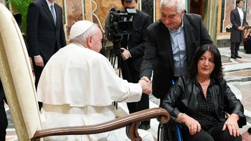 El Papa al INAIL: acompañen al accidentado por lo que es y no con falsa lástima
