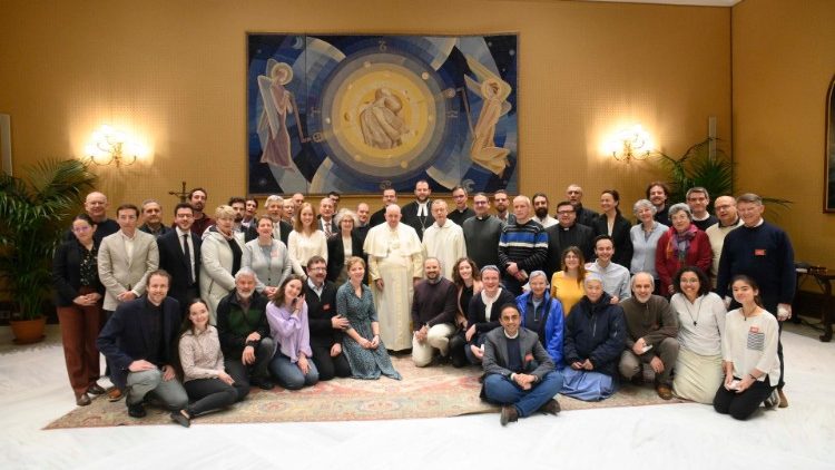 Popiežius ir ekumeninio rugsėjo 30 dienos susitikimo organizatoriai 