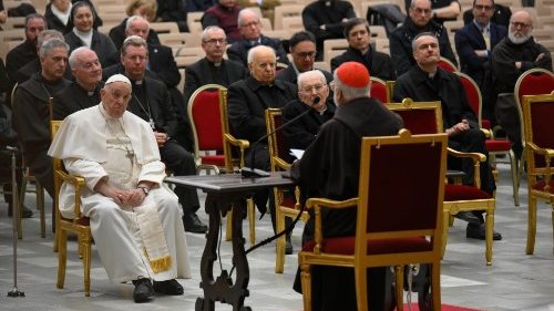 Kardinal bricht im Beisein des Papstes eine Lanze für die Theologie