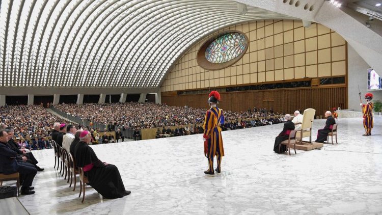 Audijencija u Dvorani Pavla VI. u Vatikanu