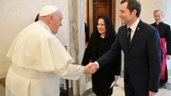 Pope Francis meets Heads of State of the Republic of San Marino.