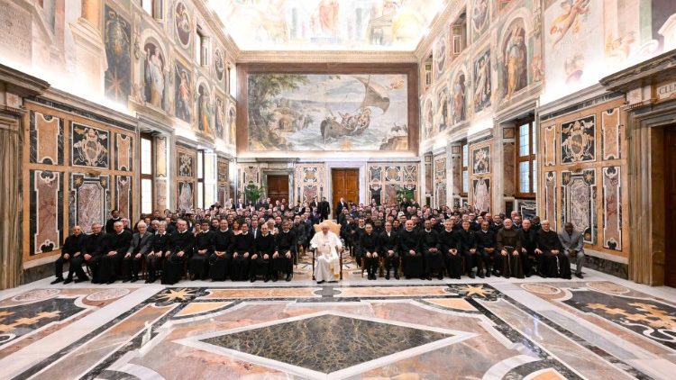 Udienza di Papa Francesco ai membri della Pontificia Accademia Alfonsiana