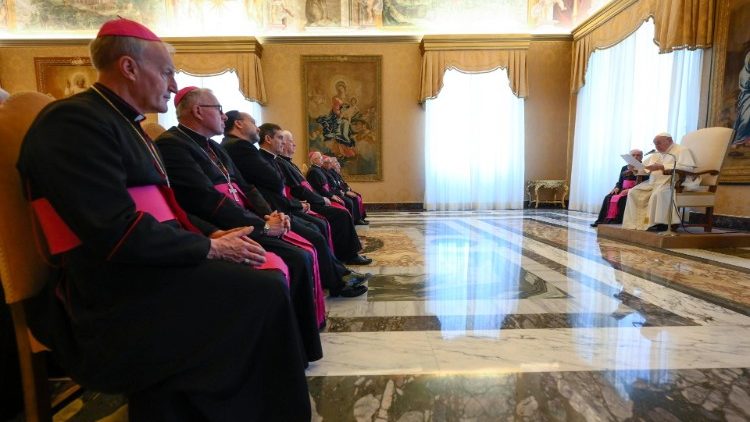 COMECE delegattes at audience with Pope Francis