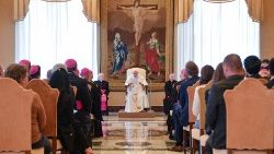 Папа Франциск на встрече с участниками Пленарной ассамблеи COMECE (Ватикан, 23 марта 2023 г.)