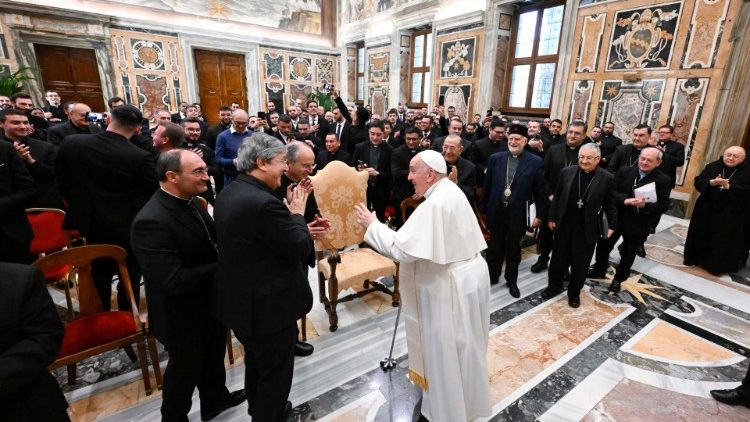 Eindrücke von dem Treffen mit den Bischöfen, Priestern und Seminaristen aus Süditalien